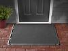 rv door mats weathertech outdoor mat - 30 inch wide x 48 long black