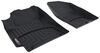 custom fit front weathertech floor mats - black