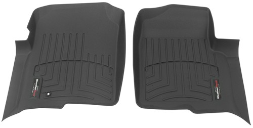 2004 Ford F-150 WeatherTech Front Auto Floor Mats - Black