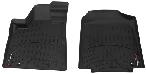 2008 Honda Pilot WeatherTech Front Auto Floor Mats - Black