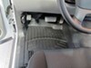 2010 gmc sierra  custom fit front weathertech auto floor mats - black