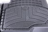 custom fit contoured weathertech hp front auto floor mats - high wall design black