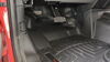2022 ford f-450 super duty  custom fit front weathertech auto floor mat - black