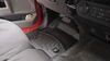 2022 ford f-450 super duty  custom fit front weathertech auto floor mats - black
