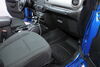 2021 jeep gladiator  custom fit front weathertech hp auto floor mats - high wall design black