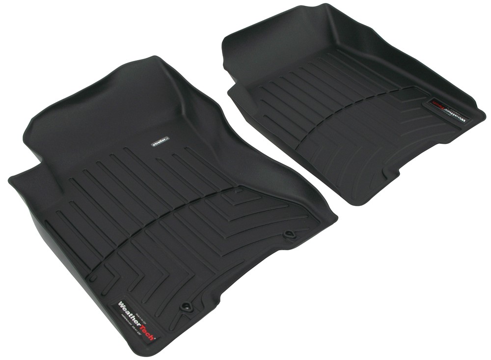 2011 Nissan Rogue Weathertech Front Auto Floor Mats Black