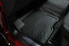 2022 gmc sierra 1500  custom fit front weathertech hp auto floor mats - high wall design black