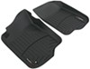 weathertech floor mats custom fit front auto - black