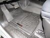 2021 chevrolet silverado 1500  custom fit front weathertech auto floor mat - single piece black
