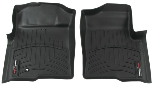 2009 Ford F-150 WeatherTech Front Auto Floor Mats - Black