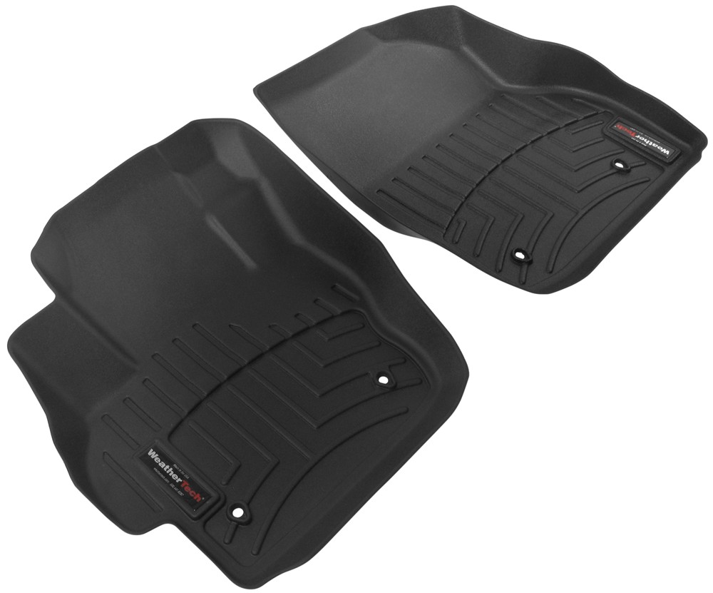 2011 Mazda 3 Weathertech Front Auto Floor Mats Black 8077