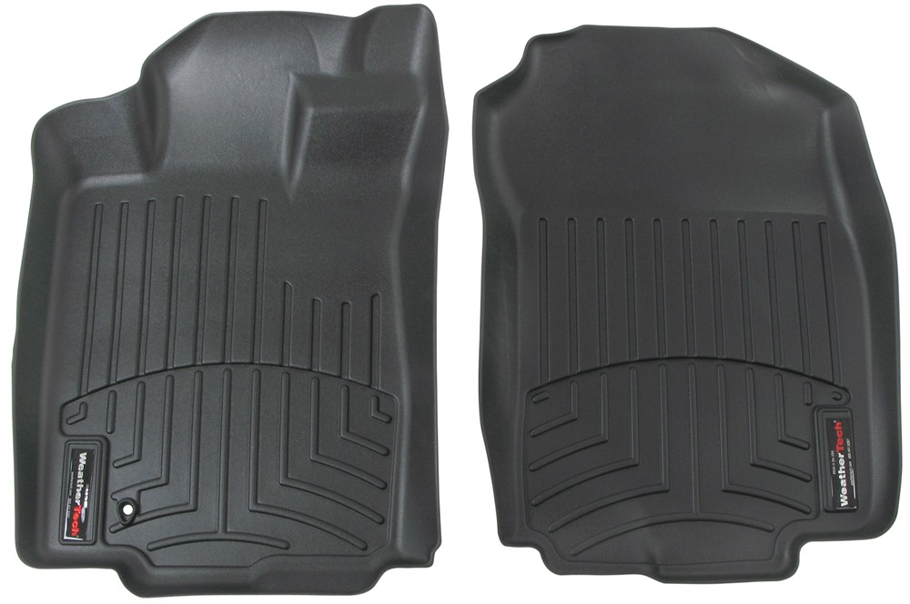 WeatherTech Front Auto Floor Mats Black WeatherTech Floor Mats WT442431