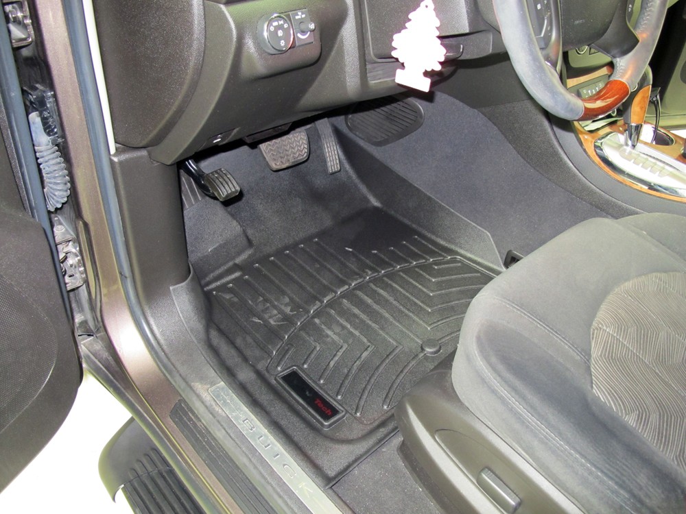 2010 Buick Enclave WeatherTech Front Auto Floor Mats Black