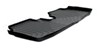 custom fit rubber with plastic core weathertech 2nd row rear auto floor mat - black