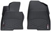 front contoured weathertech auto floor mats - black