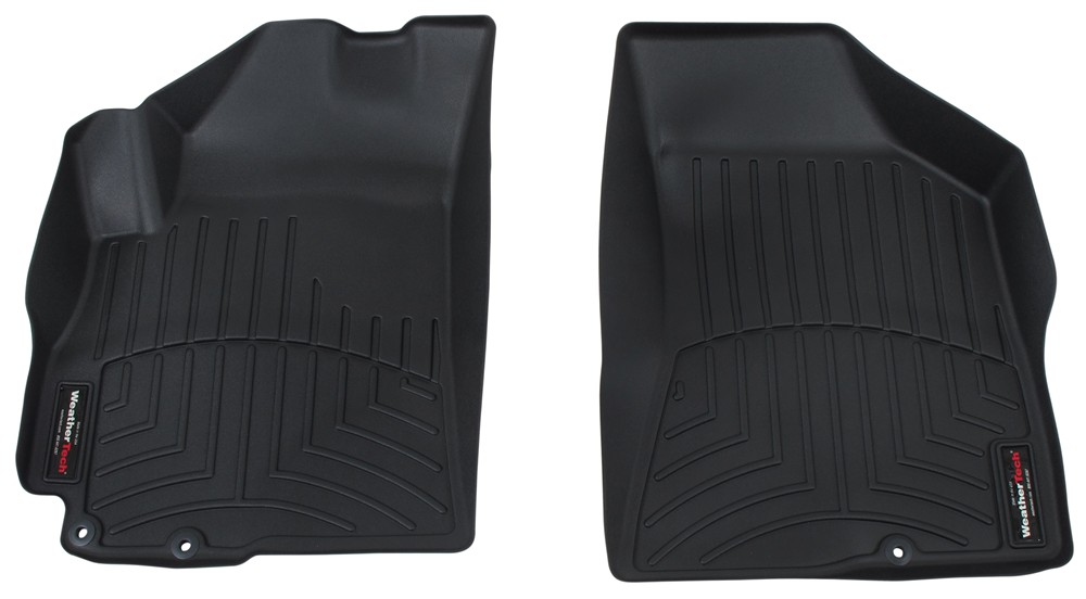 WeatherTech Front Auto Floor Mats Black WeatherTech Floor Mats WT442981