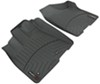 custom fit front weathertech auto floor mats - black