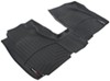 WeatherTech Front Auto Floor Mat - Single Piece - Black Rubber with Plastic Core WT443191