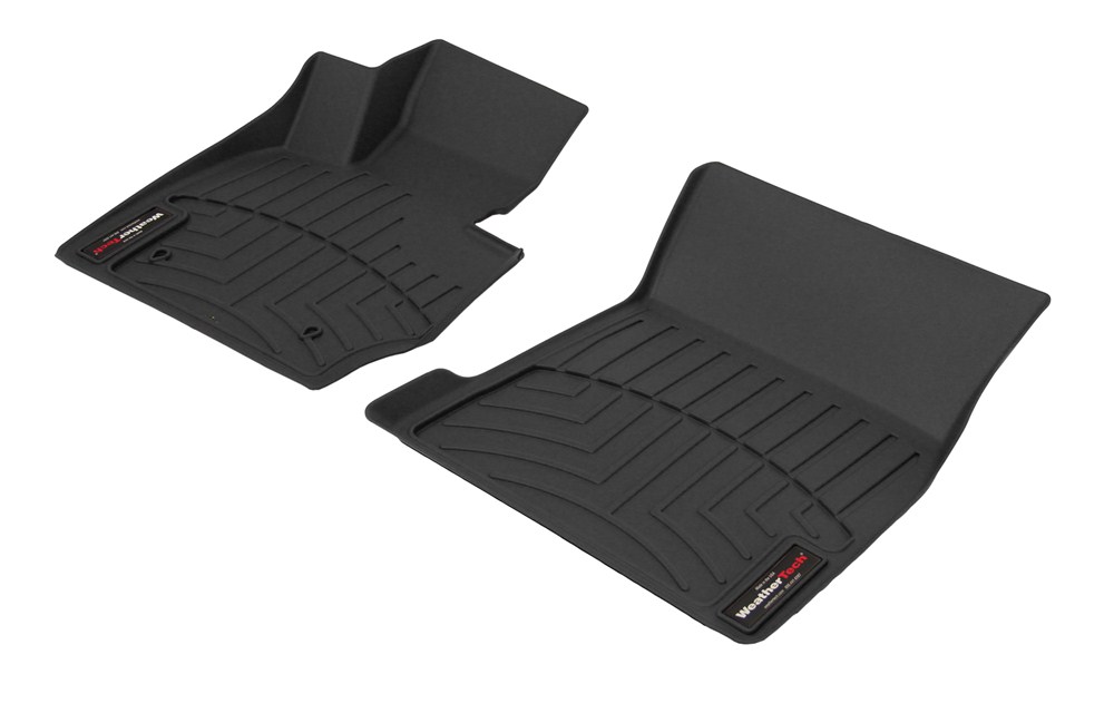 WeatherTech Front Auto Floor Mats Black WeatherTech Floor Mats WT443311