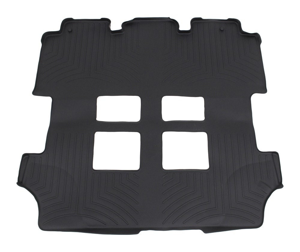 Weathertech 2nd And 3rd Row Rear Auto Floor Mat Black Weathertech