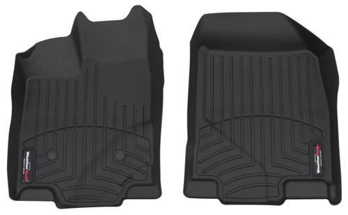 2013 Ford Edge WeatherTech Front Auto Floor Mats - Black