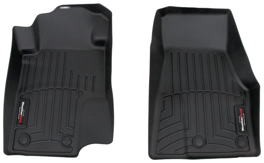 2012 Ford Mustang WeatherTech Front Auto Floor Mats - Black