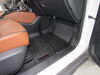 2018 nissan rogue  custom fit contoured weathertech front auto floor mats - black