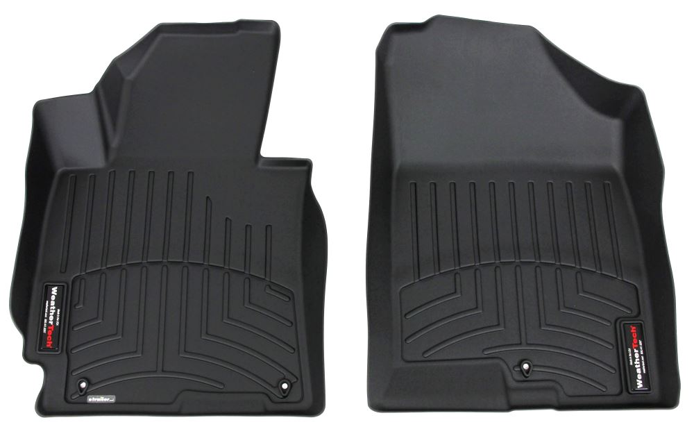 2015 Hyundai Elantra WeatherTech Front Auto Floor Mats Black