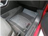 2019 chevrolet colorado  custom fit contoured weathertech front auto floor mats - black