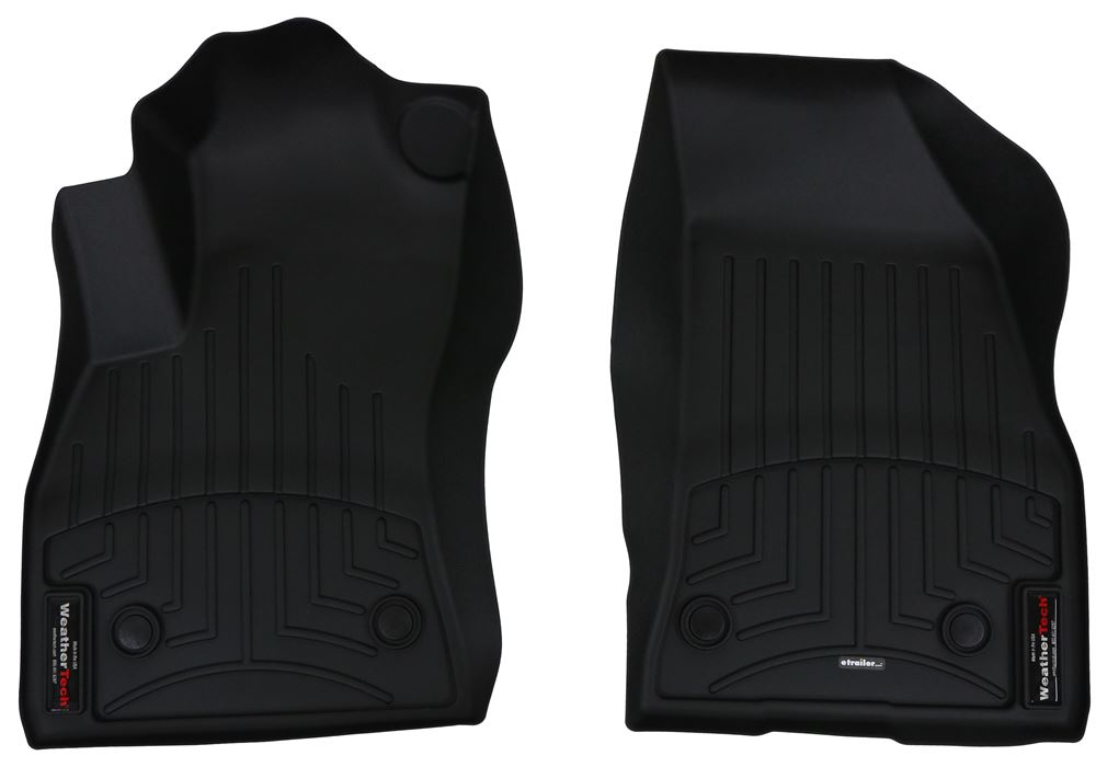 WeatherTech Front Auto Floor Mats Black WeatherTech Floor Mats WT447981