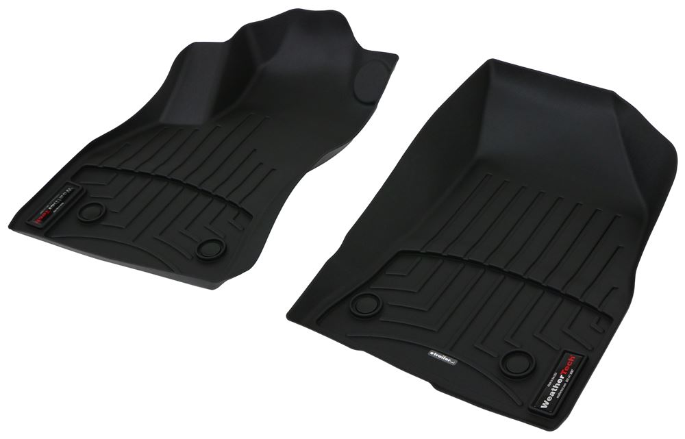 WeatherTech Front Auto Floor Mats Black WeatherTech Floor Mats WT447981