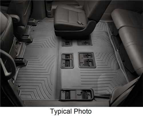 2019 Ford Expedition WeatherTech HP 2nd and 3rd Row Rear FloorLiner ...