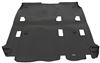 custom fit second and third row weathertech 2nd 3rd rear auto floor mat - black