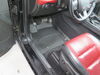 2021 dodge durango  custom fit front weathertech hp auto floor mats - high wall design black