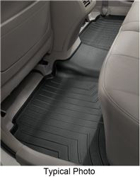 WeatherTech 2nd Row Rear Auto Floor Mat - Black - WT449712