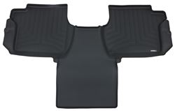 WeatherTech 2nd Row Rear Auto Floor Mat - Black                                                     