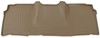 WeatherTech 2nd Row Rear Auto Floor Mat - Tan Rubber with Plastic Core WT450123
