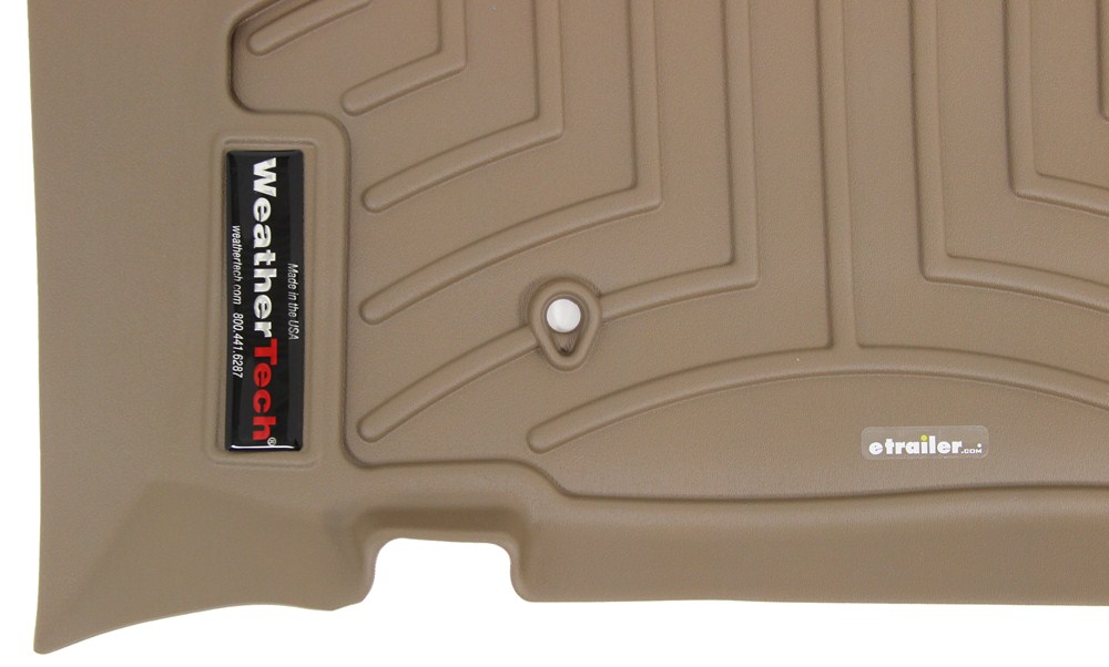 2002 Ford F150 WeatherTech Front Auto Floor Mats Tan