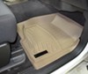 2011 chevrolet silverado  custom fit front weathertech auto floor mats - tan
