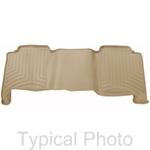 WeatherTech 3rd Row Rear Auto Floor Mat - Tan