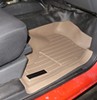 2004 chevrolet s-10 pickup  custom fit front weathertech auto floor mats - tan