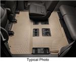 WeatherTech 2nd and 3rd Row Rear Auto Floor Mat - Tan