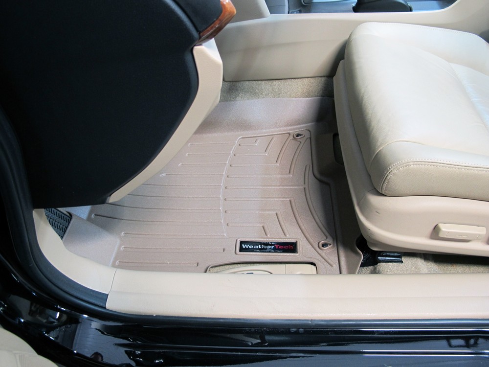 2012 Honda Accord WeatherTech Front Auto Floor Mats Tan