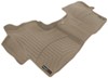 weathertech floor mats custom fit front auto - tan