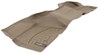 custom fit front weathertech auto floor mat - single piece tan