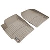 custom fit front weathertech auto floor mats - tan