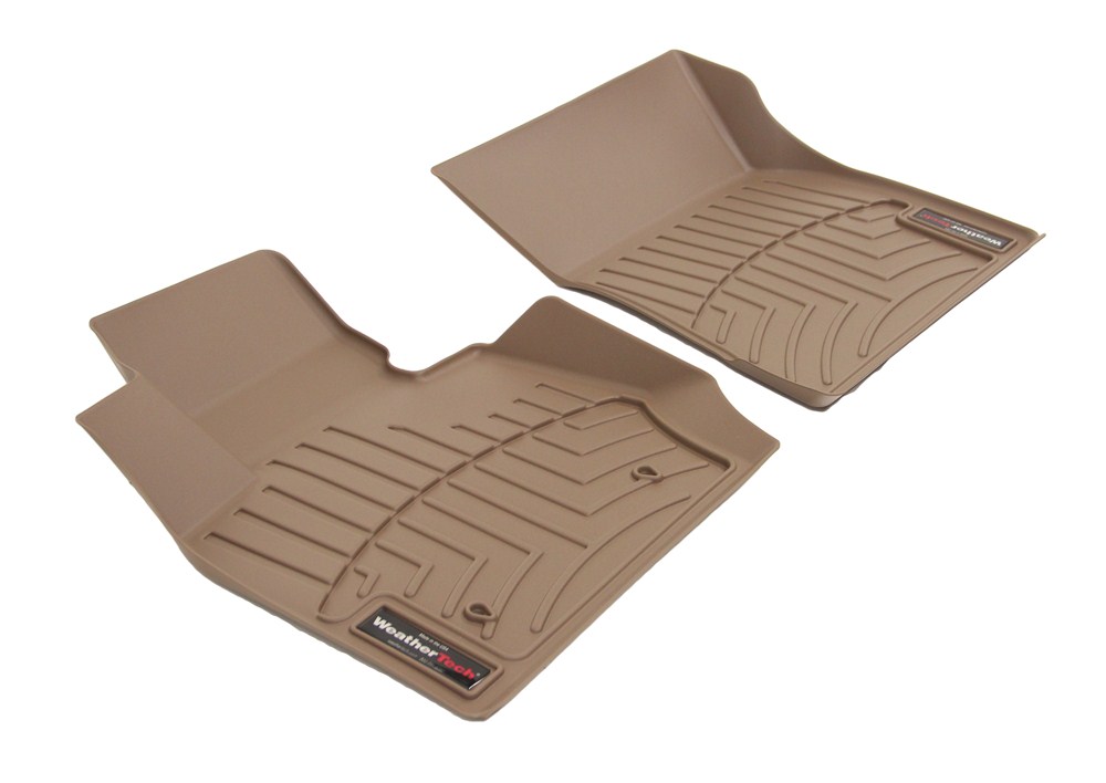 2012 BMW X3 WeatherTech Front Auto Floor Mats Tan