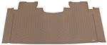 WeatherTech 2nd Row Rear Auto Floor Mat - Tan
