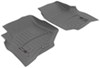 custom fit front weathertech auto floor mats - gray