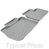 custom fit rear second row weathertech 2nd auto floor mats - gray